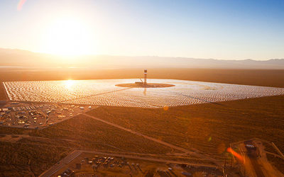 Ivanpah Solar Plant, Mojave Desert